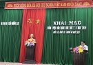 Lễ ra quân huấn luyện Dân quân tự vệ năm 2024.